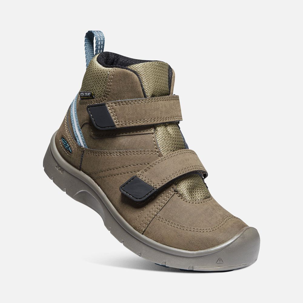 Botas de Zapatillas Keen Mexico Marrom - Niños Hikeport Ii Strap Waterproof - ZG0264935